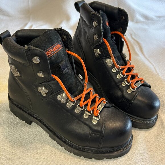 Harley Davidson Boots. Mens 9/ Women 11. Preowned like new. (1139) - Picture 1 of 8